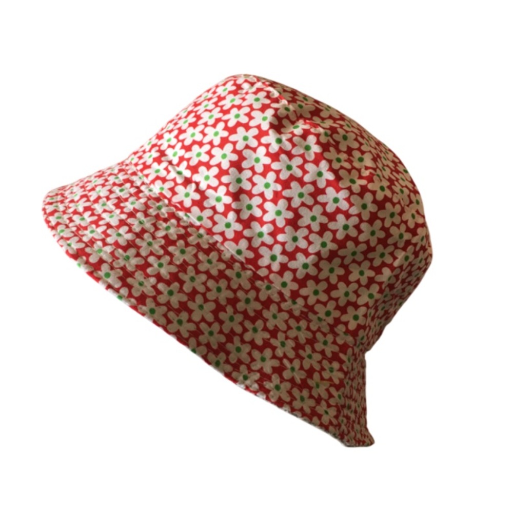 NWT Floral Reversible Bucket Hat. One Size